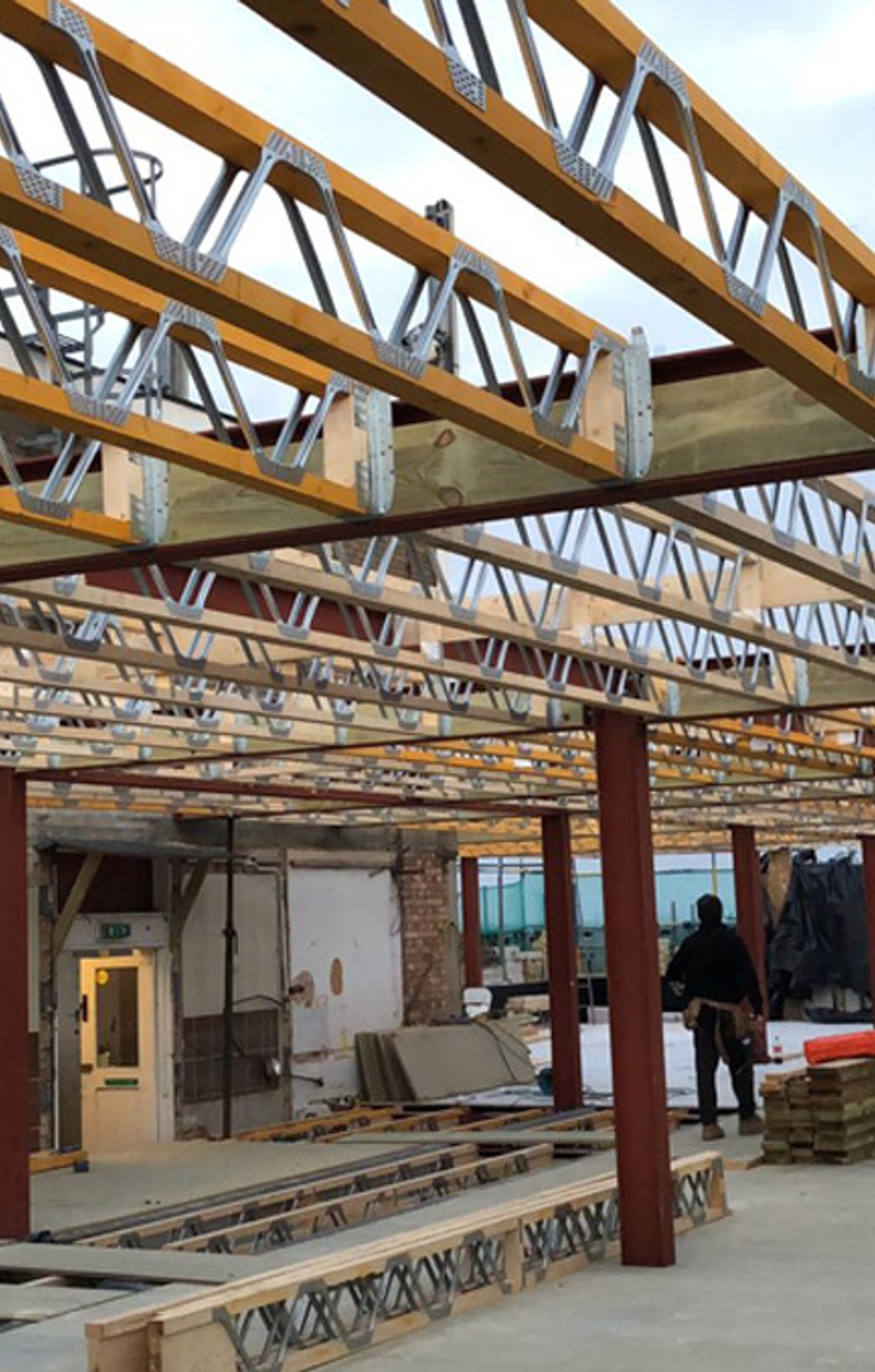 new black window structure